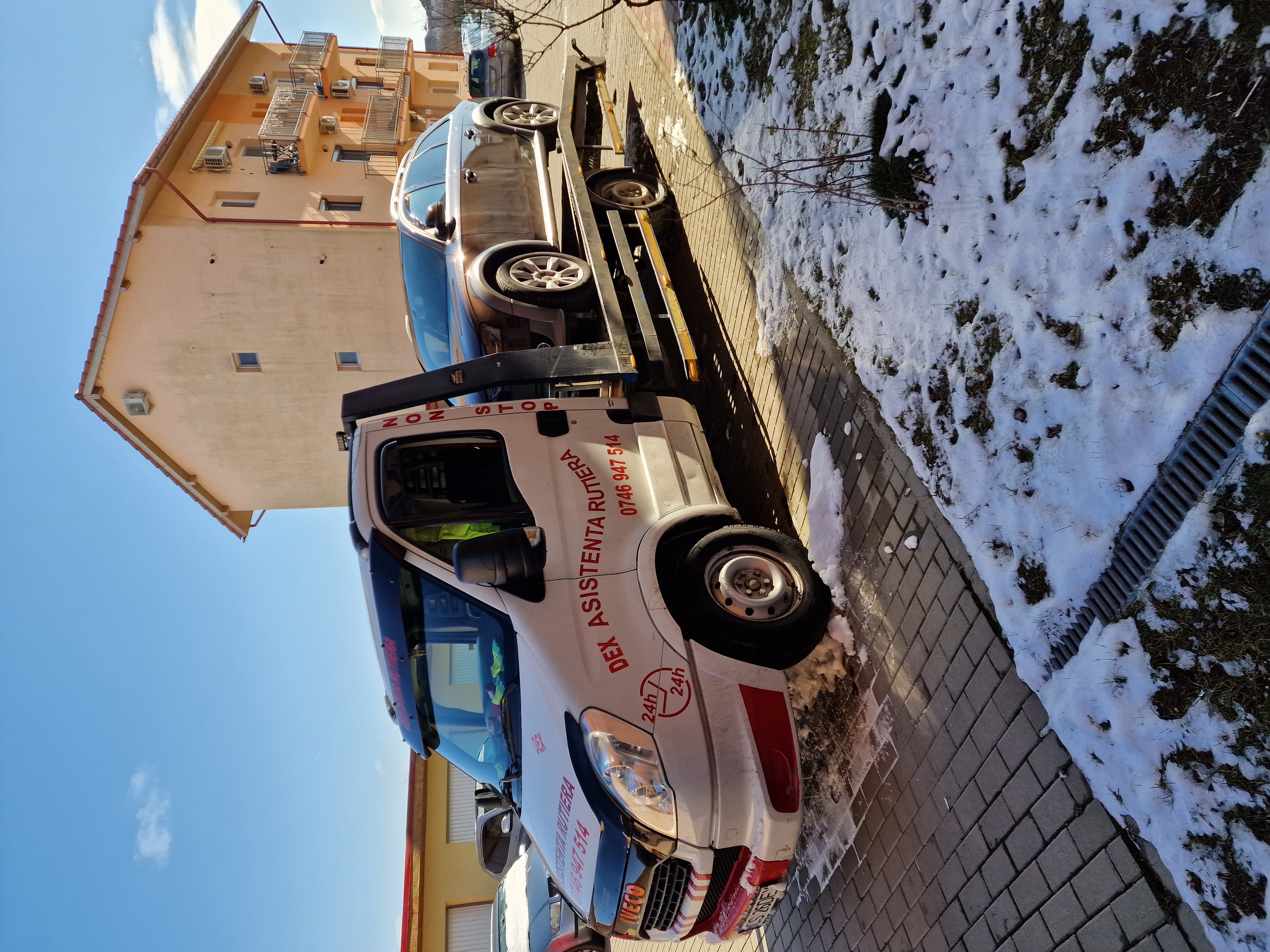 tractare masina